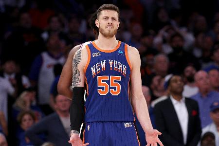 Hartenstein geht mit New York Knicks unter Hartenstein geht mit New York Knicks unter