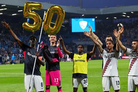 Noch ein Schritt: Leverkusen vor historischem Titel Noch ein Schritt: Leverkusen vor historischem Titel