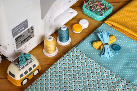 DIY Bestecktasche f