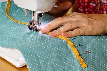 DIY Bestecktasche f
