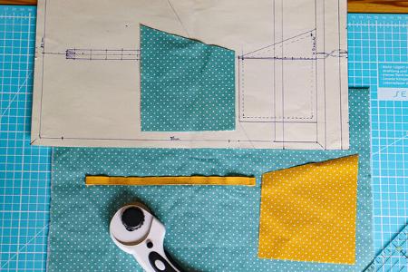 DIY Bestecktasche f
