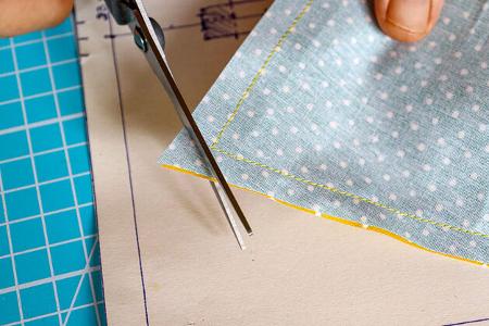DIY Bestecktasche f