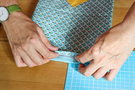 DIY Bestecktasche f