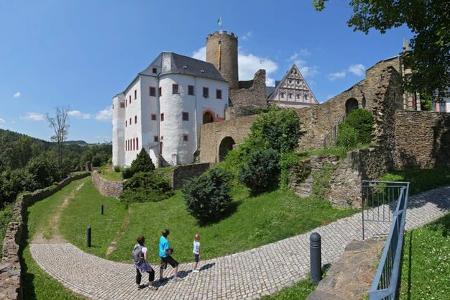 Erzgebirge Burg Scharfenstein