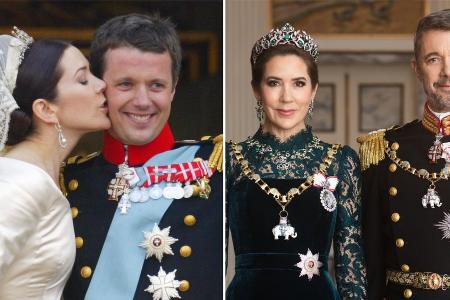 König Frederik X. und Königin Mary: Seit 20 Jahren verheiratet König Frederik X. und Königin Mary: Seit 20 Jahren verheiratet