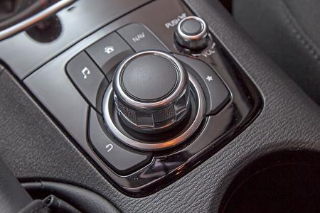 Mazda 3 Skyactiv-G 165, Bedienelemente