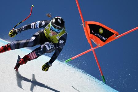 Skirennläuferin Johnson für 14 Monate gesperrt Skirennläuferin Johnson für 14 Monate gesperrt