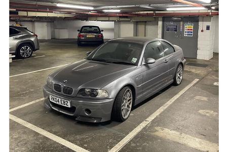 BMW M3 E46 CSL in Tiefgarage