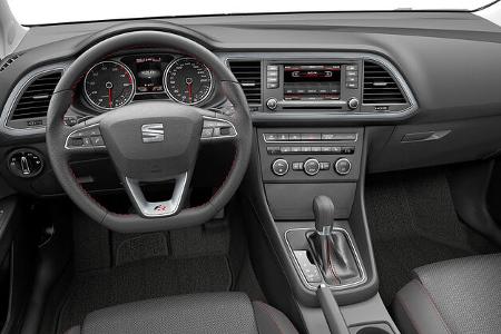 Seat Leon 2012, Innenraum, Cockpit