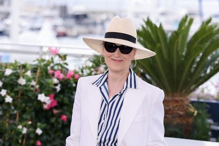 Mery Streep strahlt lässig bei den Filmfestspielen in Cannes Mery Streep strahlt lässig bei den Filmfestspielen in Cannes