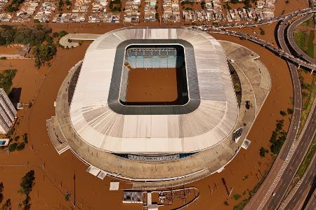 Brasilianischer Verband stoppt Ligabetrieb nach Flut Brasilianischer Verband stoppt Ligabetrieb nach Flut