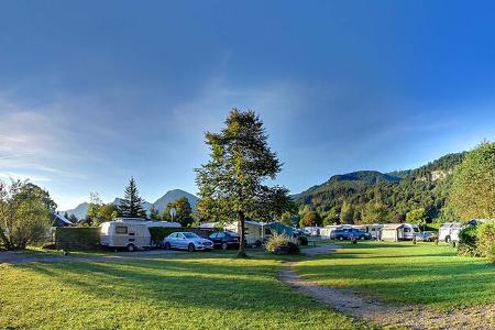 Paradiescamping Wolfgangsee Birkenstrand