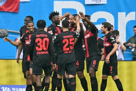 Ungeschlagen zum Meistertitel: Bayer schreibt Geschichte Ungeschlagen zum Meistertitel: Bayer schreibt Geschichte