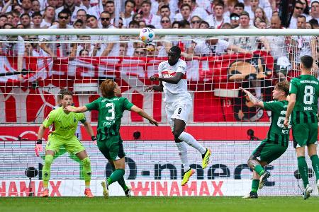 Vizemeister: Doppelpacker Guirassy lässt VfB jubeln Vizemeister: Doppelpacker Guirassy lässt VfB jubeln