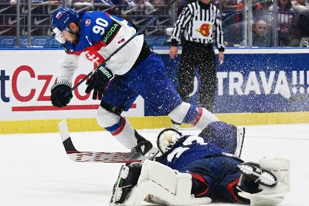 Eishockey-WM: Slowakei mit Viertelfinal-Matchball Eishockey-WM: Slowakei mit Viertelfinal-Matchball