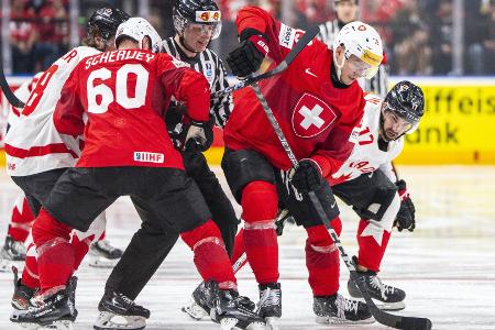 Eishockey-WM: Erste Niederlage für die Schweiz Eishockey-WM: Erste Niederlage für die Schweiz