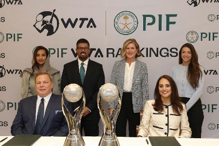 Nächster Deal: Saudi-Arabien steigt bei der WTA ein Nächster Deal: Saudi-Arabien steigt bei der WTA ein