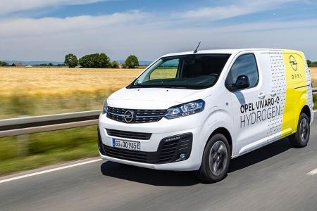 Opel Vivaro-E Hydrogen Fahrbericht Wasserstoff Brennstoffzelle