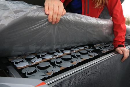 Bürstner Copa C 500 im Test Matratze