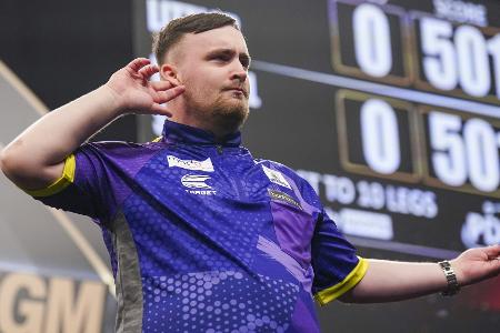 Neun-Darter inklusive: Littler gewinnt Premier League Neun-Darter inklusive: Littler gewinnt Premier League