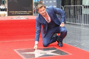 Ein Stern für den "zweitbesten Chris": Kollegen feiern Chris Hemsworth