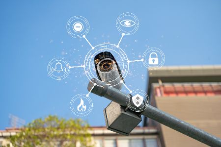 Digitale Überwachungskamera