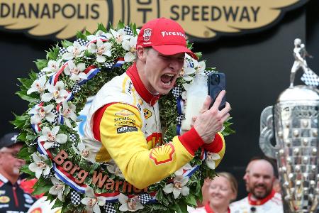Indy 500: Newgarden gewinnt dramatisches Rennen Indy 500: Newgarden gewinnt dramatisches Rennen