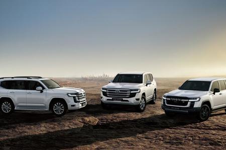 Toyota Land Cruiser 300 Weltpremiere Dubai