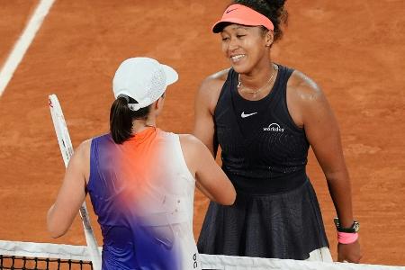 Knappe Niederlage für Osaka eine Motivationsspritze Knappe Niederlage für Osaka eine Motivationsspritze