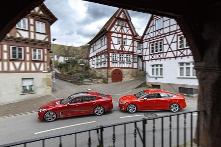 Audi S5 Sportback, Kia Stinger GT 3.3 T-GDI AWD, Exterieur