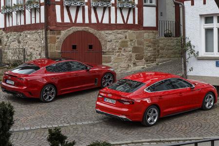 Audi S5 Sportback, Kia Stinger GT 3.3 T-GDI AWD, Exterieur