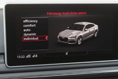 Audi S5 Sportback, Interieur