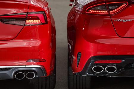 Audi S5 Sportback, Kia Stinger GT 3.3 T-GDI AWD, Exterieur