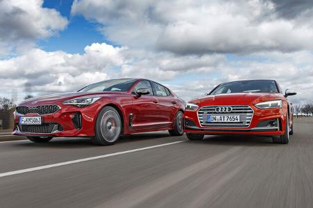 Audi S5 Sportback, Kia Stinger GT 3.3 T-GDI AWD, Exterieur