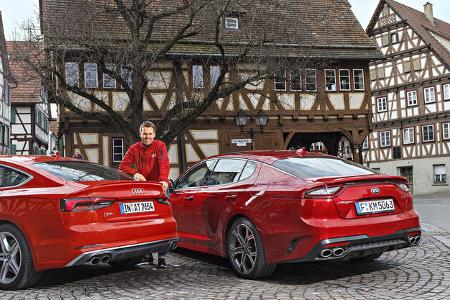 Audi S5 Sportback, Kia Stinger GT 3.3 T-GDI AWD, Exterieur