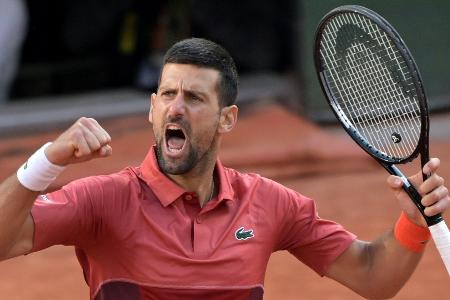 Djokovic im Viertelfinale: Djokovic im Viertelfinale: