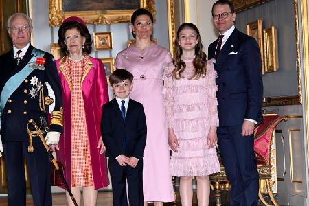 Schwedische Royals feiern Nationalfeiertag Schwedische Royals feiern Nationalfeiertag
