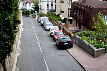 Gehweg parken
