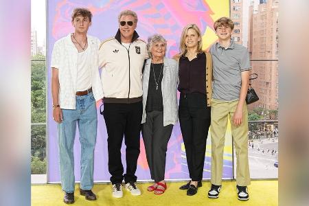 Filmpremiere: Will Ferrell mit Familie auf dem roten Teppich Filmpremiere: Will Ferrell mit Familie auf dem roten Teppich