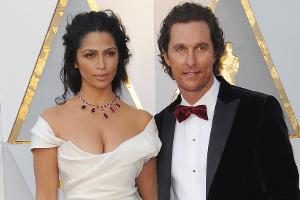 Zum Hochzeitstag: Matthew McConaughey dankt seiner Frau Camila Alves