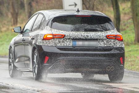 Erlkönig Ford Focus Facelift