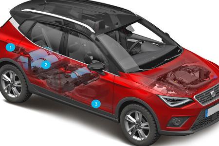 Seat, CNG-Technik, alternative Antriebe Seat, CNG-Technik, alternative Antriebe