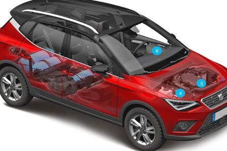 Seat, CNG-Technik, alternative Antriebe