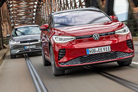 Hyundai Ioniq 5, VW ID.4 GTX, Exterieur