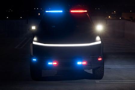 Tesla Cybertruck Polizeiauto Up.Fit Unplugged Performance Tesla Cybertruck Polizeiauto Up.Fit Unplugged Performance