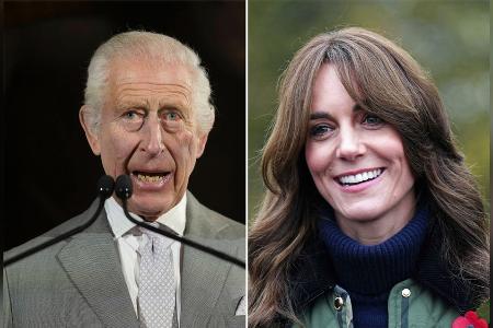 König Charles III. freut sich über Rückkehr von Prinzessin Kate König Charles III. freut sich über Rückkehr von Prinzessin Kate