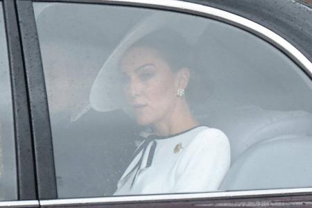 Sie ist wieder da: Prinzessin Kate auf dem Weg zum Palast Sie ist wieder da: Prinzessin Kate auf dem Weg zum Palast