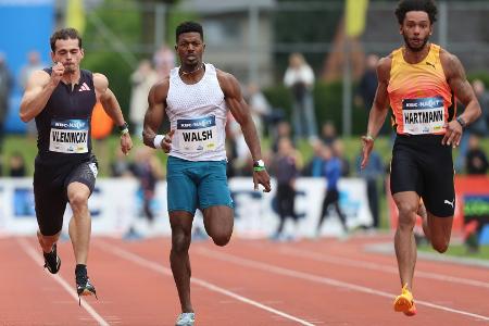 9,92 Sekunden: Hartmann läuft beste deutsche 100-m-Zeit 9,92 Sekunden: Hartmann läuft beste deutsche 100-m-Zeit