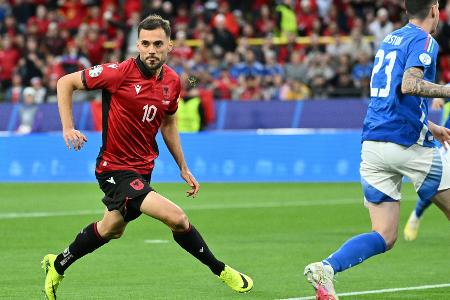 Albaner Bajrami erzielt schnellstes EM-Tor Albaner Bajrami erzielt schnellstes EM-Tor