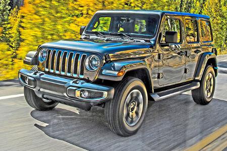 Jeep Wrangler, Best Cars 2023, Kategorie M Große SUV/Geländewagen
